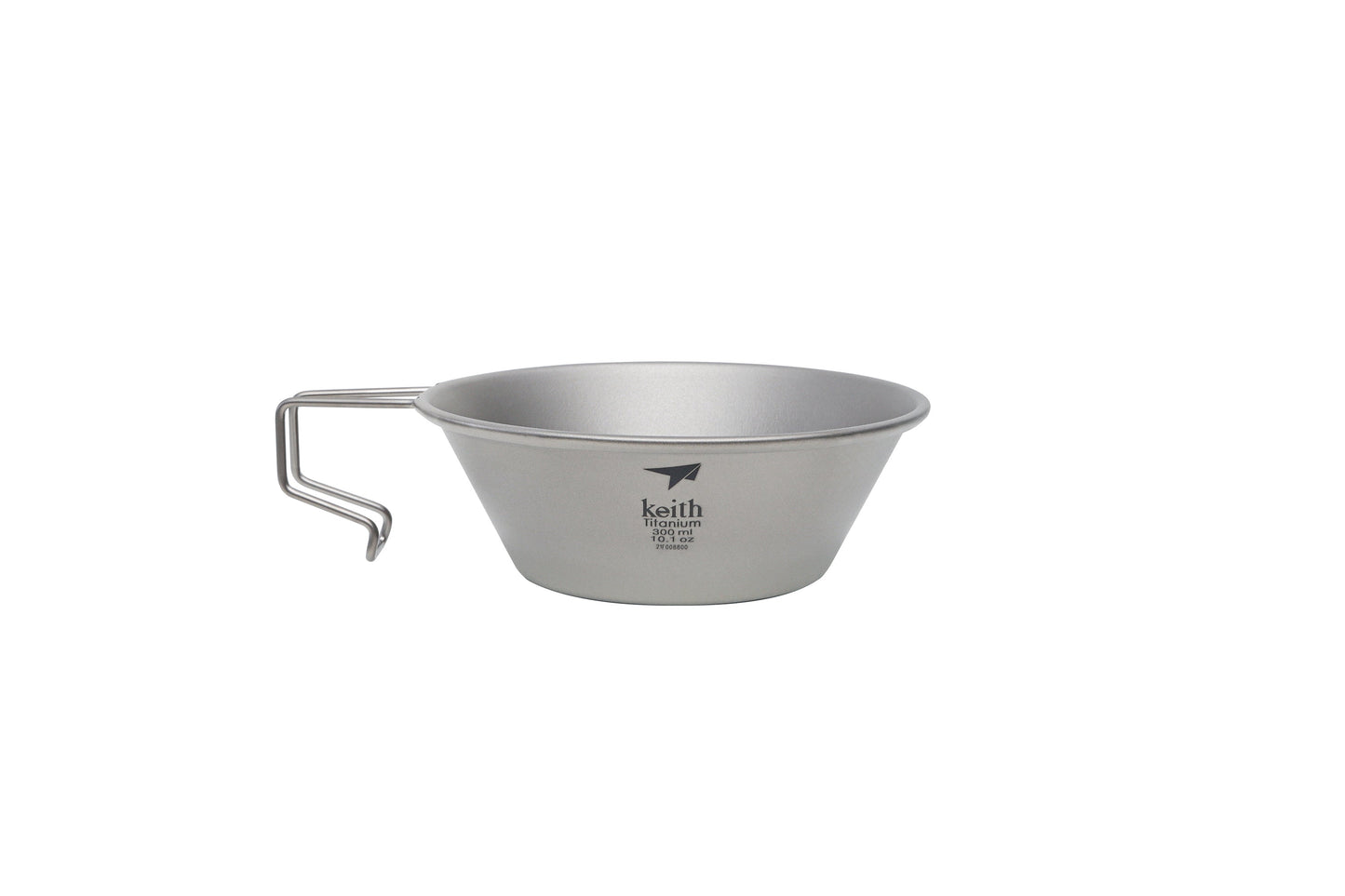 KEITH TItanium Ti5330 Titanium Bowl