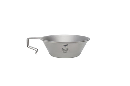 KEITH TItanium Ti5330 Titanium Bowl